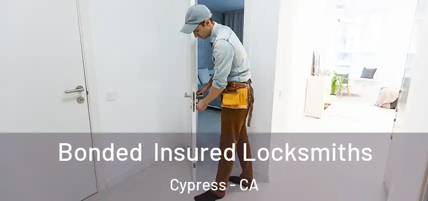  Bonded Insured Locksmiths Cypress - CA