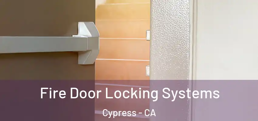 Fire Door Locking Systems Cypress - CA