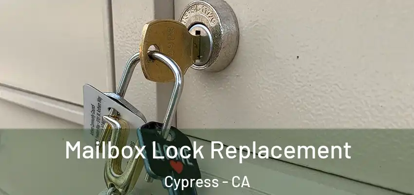  Mailbox Lock Replacement Cypress - CA